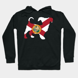 Chiweenie Dog Lover Florida Flag Hoodie